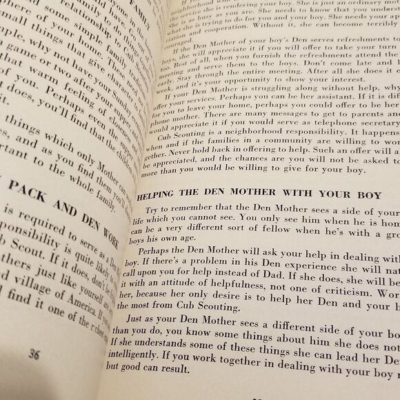 Vintage Parents cub scout Book 1951 - Picture 6 of 8